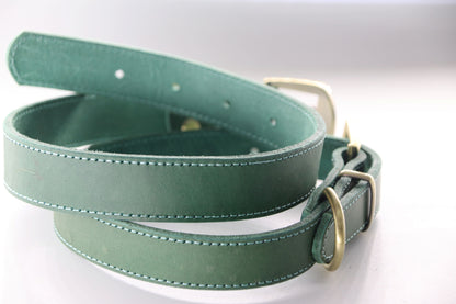 Collar SinPulgas Ultraresistente de cuero natural