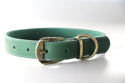 Collar SinPulgas Ultraresistente de cuero natural